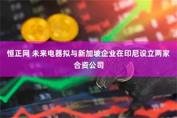 恒正网 未来电器拟与新加坡企业在印尼设立两家合资公司